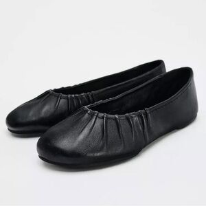 Zara Black Flats